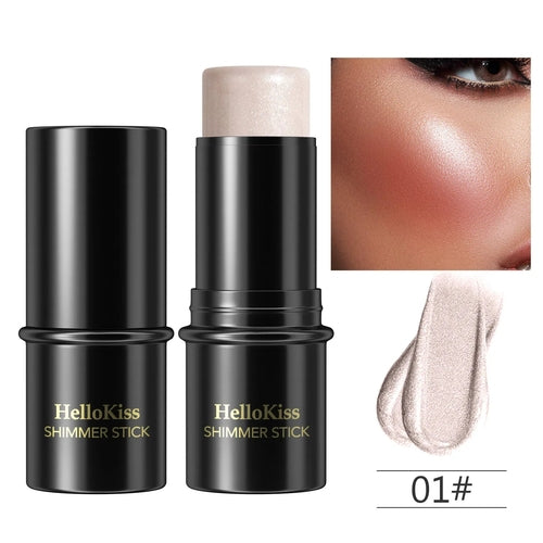 Highlighting&Bronzer Stick Face Brightening Blusher Rouge Concealer