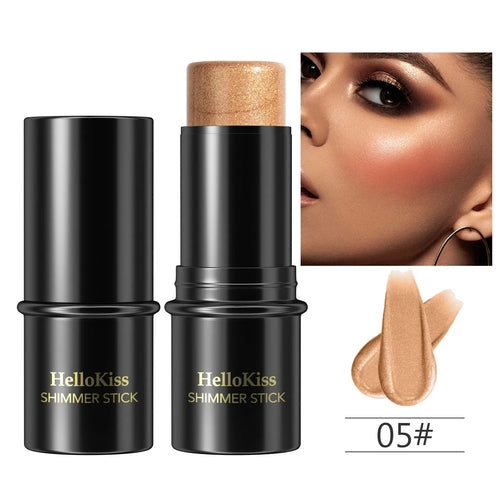 Highlighting&Bronzer Stick Face Brightening Blusher Rouge Concealer