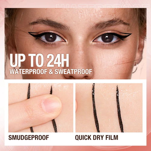 O.TWO.O Eyeliner Pencil Liquid Eye Liner Waterproof Smudge Proof Quick