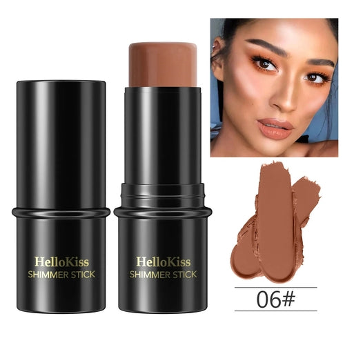 Highlighting&Bronzer Stick Face Brightening Blusher Rouge Concealer