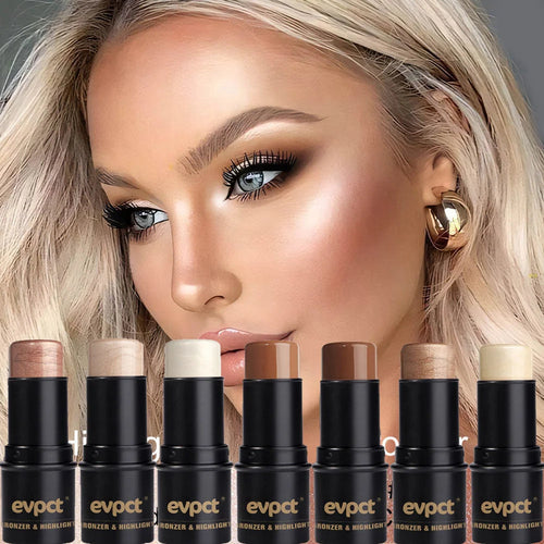 Highlighting&Bronzer Stick Face Brightening Blusher Rouge Concealer